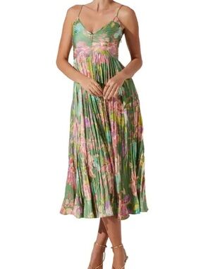 brown leather dress midi Rena Brown Faux Leather Dress | Women's Clothing